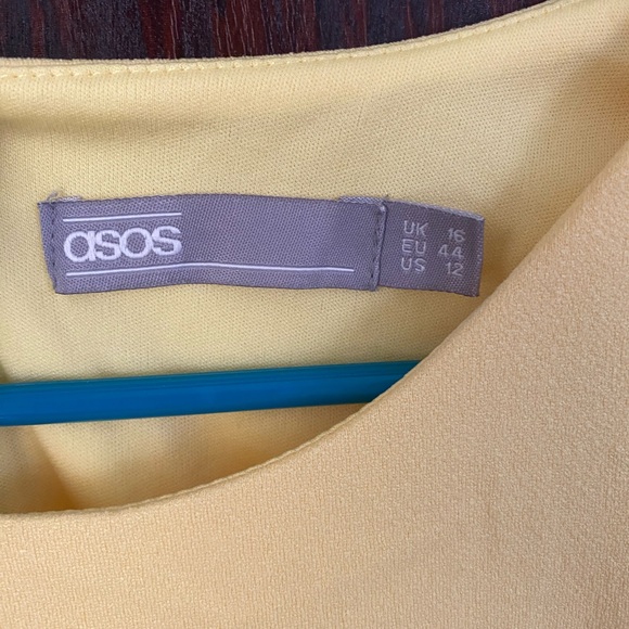 Yellow ASOS Dress - Picture 3 of 3